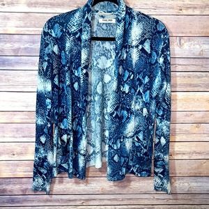 Max & Moi Paris silk Cashmere Sweater snakeskin